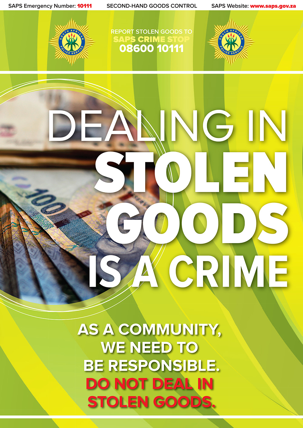 Dealing in Stolen Goods Poster